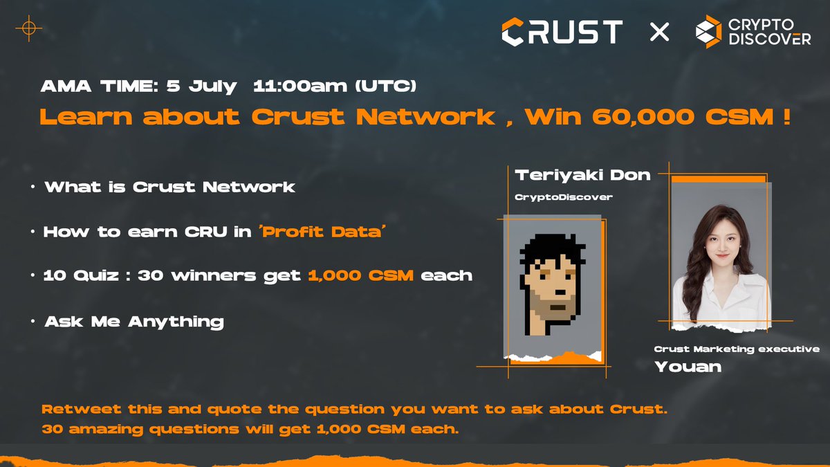 Crust Network tweet media