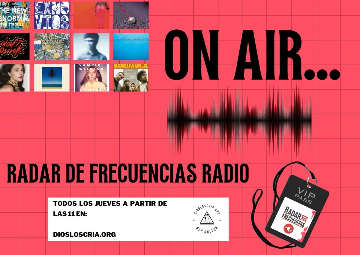 ⭐Estamos en el aire!
🔊De 11 a 12 Radar de Frecuencias radio.
diosloscria.org
vente!