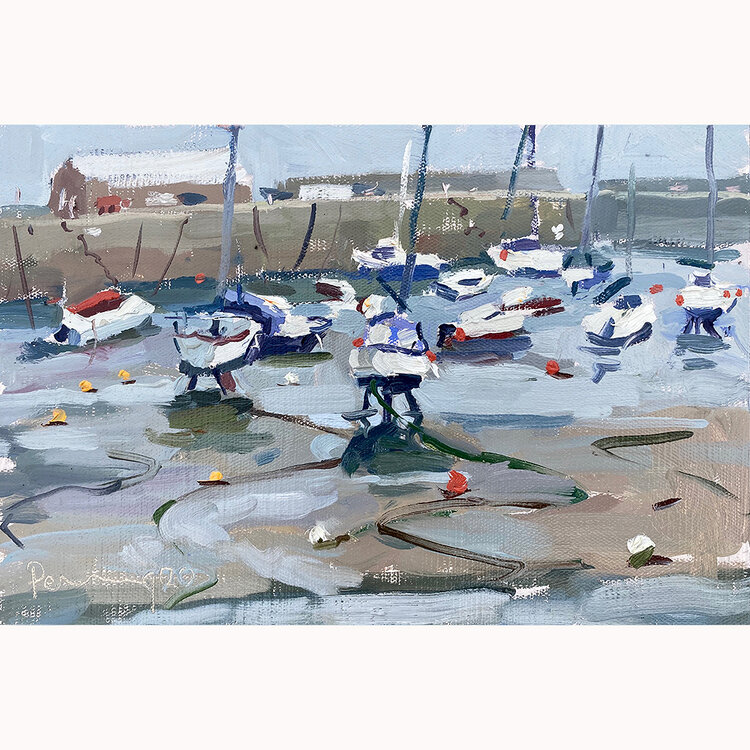 WomensArtForAll's tweet image. ▤▤▤▤
Emma #Perring #WomensArt •Penzance Harbor•