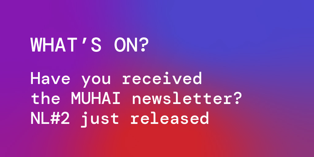 You've got mail. If not, you never know what you are missing. The second issue of MUHAI #newsletter has just been delivered: bit.ly/3hqohwS. This month topics are #inequality, #memory, #construction_grammar and many more.

#AI #understanding #society #aquagranda #scicomm
