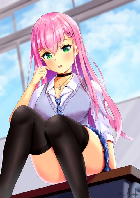 #アズールレーン 
#碧蓝航线 
#AzurLane 

制服姿のメンフィスさん 