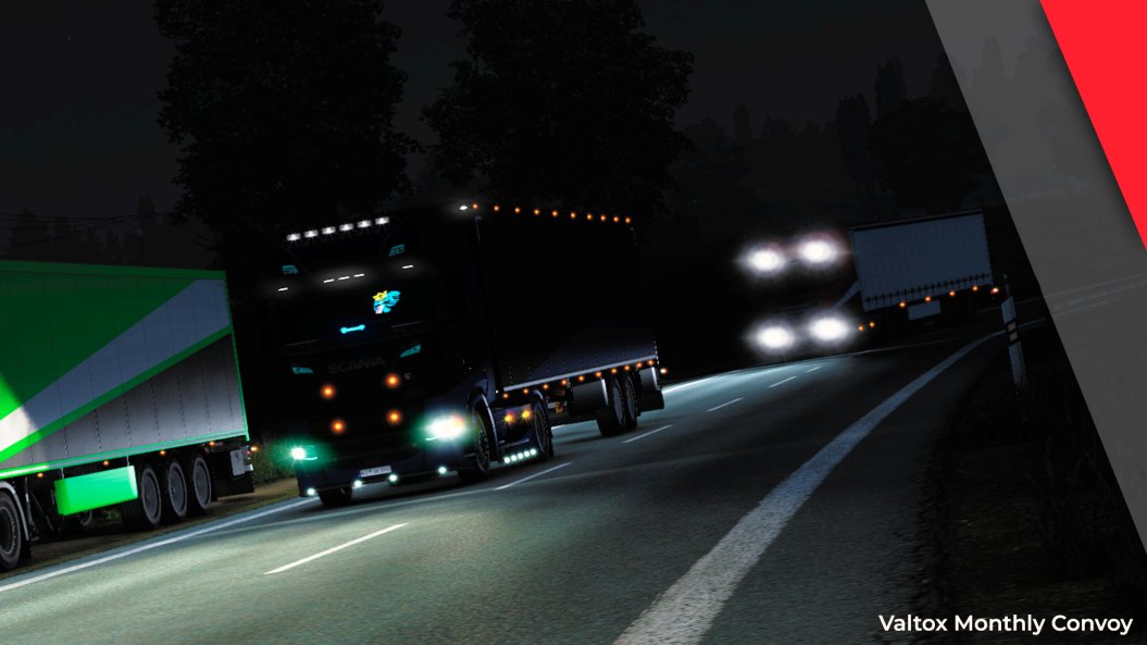ValtoxGaming's tweet image. Thank you to everyone who attended our Monthly ETS2 Convoy!
