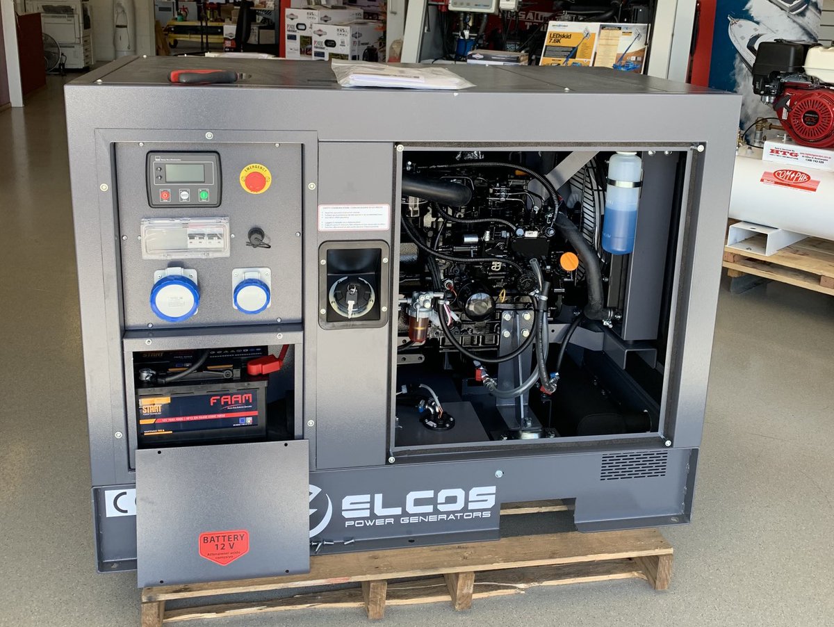 HTGGenerators's tweet image. ELCOS special customised mobile vehicle generators for trucks, trailers, buses or for stationary use.