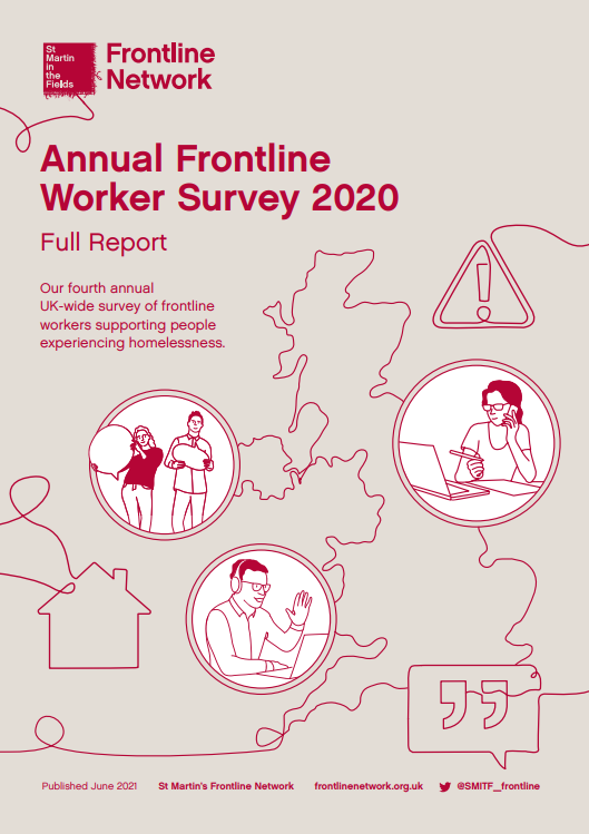 Today we are publishing the results of our #FrontlineWorkerSurvey 2020! 📣 

We heard from 930 staff supporting people experiencing homelessness across the UK. 

Read what we learnt about the barriers and solutions to addressing homelessness: frontlinenetwork.org.uk/resources/fron…