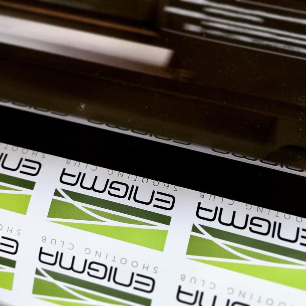 CJ_PRINT_EMBRDY's tweet photo. Vinyl Decals printing this morning for Enigma shooting club. Brilliant and affordable way to promote your brand and grow presences!
.
.
.
.
.
#embroidery #stickers #branding #printandembroidery #cardiffbusiness #workwear #merchandise #Cardiffprinter #marketing  #Cardiffembro… https://t.co/EoRQg7uD68