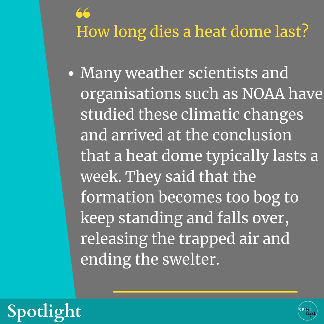 WeeklySpotlight's tweet image. Canada and parts of the US are experiencing extreme temperatures killing hundreds of people.
Learn How &amp;amp; Why?👇

#canada #us #usa #heatdome #heatdome2021 #death #climatechange #cilamte #climatecrisis #environment #earth #earthday #world #antarctica #tempeturerise #wheather
