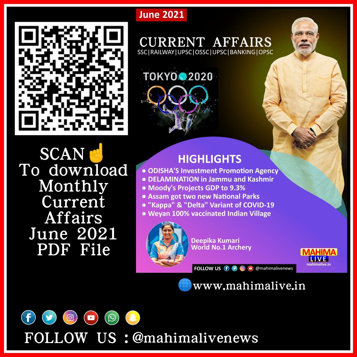 phccfact's tweet photo. #julywish #thursdaymorning #HappyDoctorsDay #currentaffairs #PDF #BREAKING #BreakingNews #Indian #india #Messi #UPSC #monthlymagazine #NEWS #MotivationalQuotes https://t.co/JH5k4kWkty
