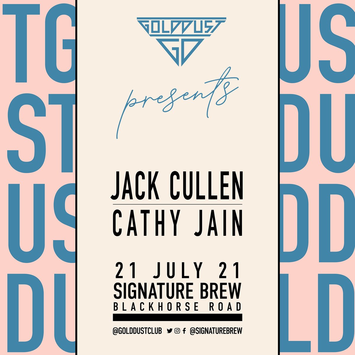 Tickets are now on sale for my 21st July gig! Come say hey and hear me play some old and new tunes! ☀️

Get yours here 👇 
JackCullen21July.lnk.to/0b26R7h2