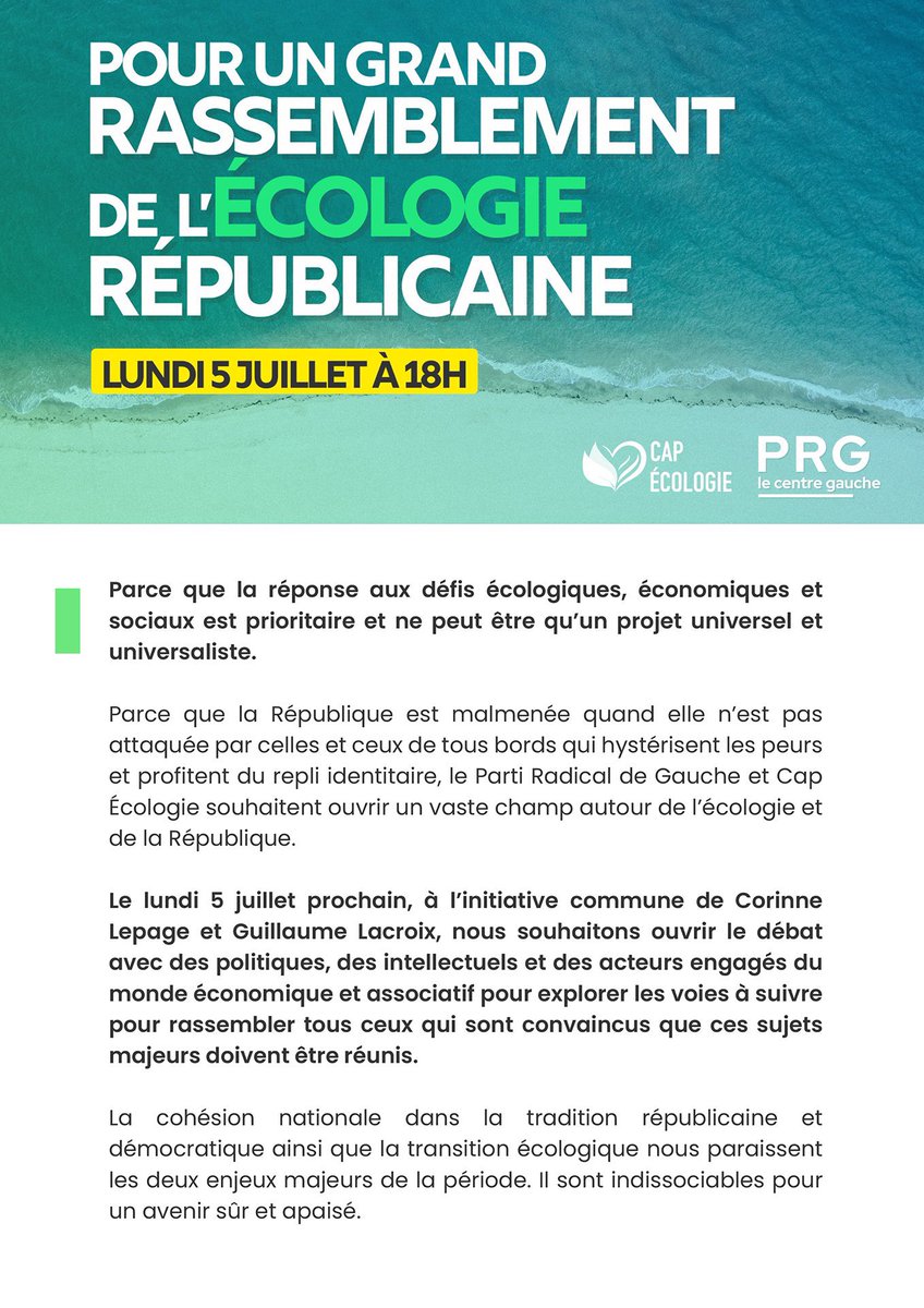 Cap 21 - Le Rassemblement Citoyen tweet media