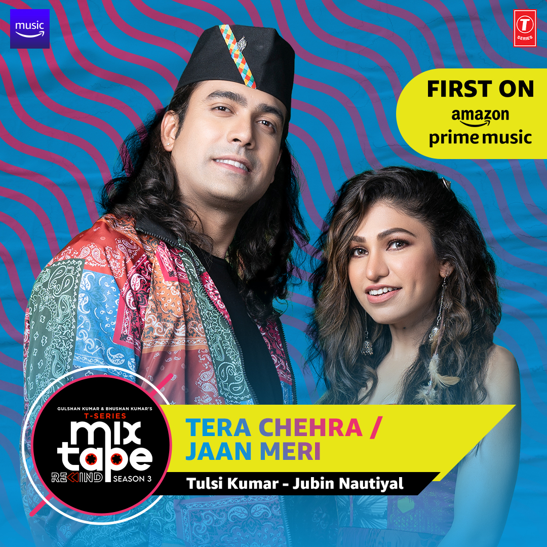 Get teleported to the romantic 2000s with <a href="/TulsikumarTK/">Tulsi Kumar</a> and <a href="/JubinNautiyal/">Jubin Nautiyal</a>'s soulful new melody Tera Chehra/Jaan Meri, #FirstOn <a href="/AmazonMusicIN/">Amazon Music India</a>  🎶

🎧 amzn.to/3y79w91

#AmazonMusicMixtapeRewind #TSeriesMixtapeRewind