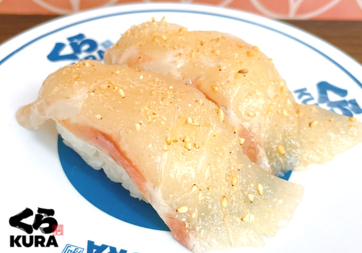 無添くら寿司 公式 極み熟成 漬け胡麻真鯛 脂乗りがよく 引き締まった身は旨みたっぷり ゴマの風味が食欲をそそる 食べられるのは今日まで お早めに T Co N3ptooulwj Twitter