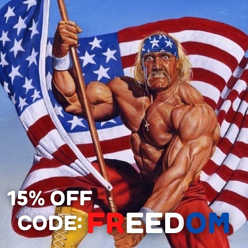 offbaseco's tweet image. HELL YEAH BROTHER! 🇺🇸🇺🇸🇺🇸

Our sale is still going on brother! We’ve got bags, packs, carriers, patches, pouches, survival gear, apparel and more. 

Discount Code: FREEDOM.

15% off sale eligible items. Sale ends July 5th.

#hulkamania #hulkhogan
#redwhiteandblue 
#fourthofjuly #