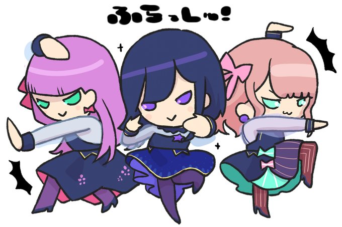 ふらっしゅのポーズ!#凛Art #リツキあーと #るるのアトリエ 
