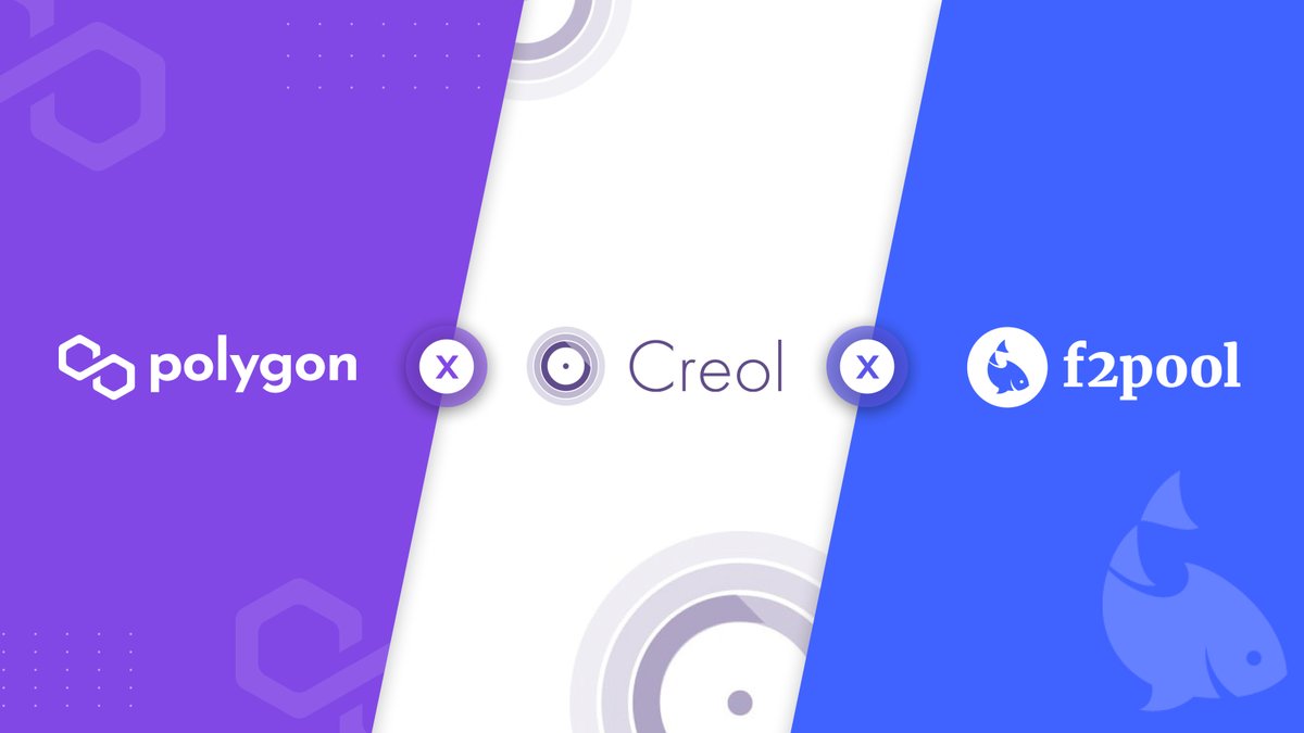 Polygon’s carbon-neutral validator — CREOL, and F2Pool are committed to sustainability: blog.polygon.technology/polygons-carbo…

Carbon neutral blockchain nodes on Matic: link.medium.com/OFy56w5Ovhb