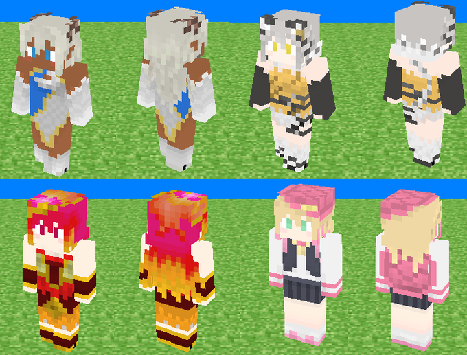 Minecraftスキンのtwitterイラスト検索結果