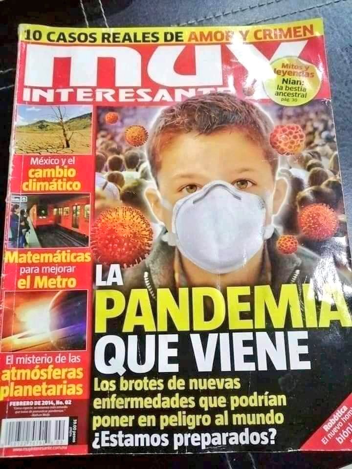 lakattacatalan's tweet image. Oye vieron eso del año 2014 de la revista Muy Interesante?