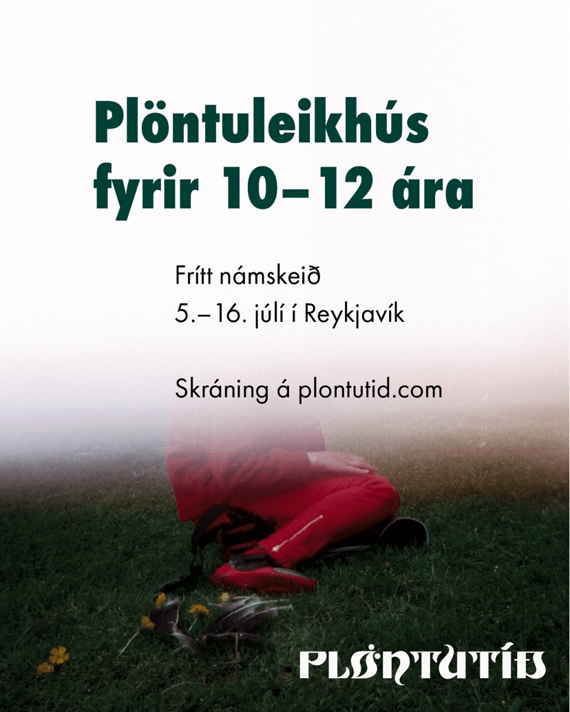 Hæ twitter folk
Áttu 8-12 ára barn sem er skapandi og  er laus næstu tvær vikur?? Vek athygli á þessu, það eru ennþá nokkur laus pláss!