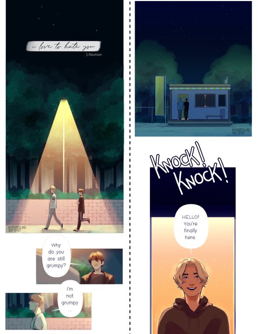 [Webtoon✨🌿🏖] #Ilove2HateU Chapter 3 
