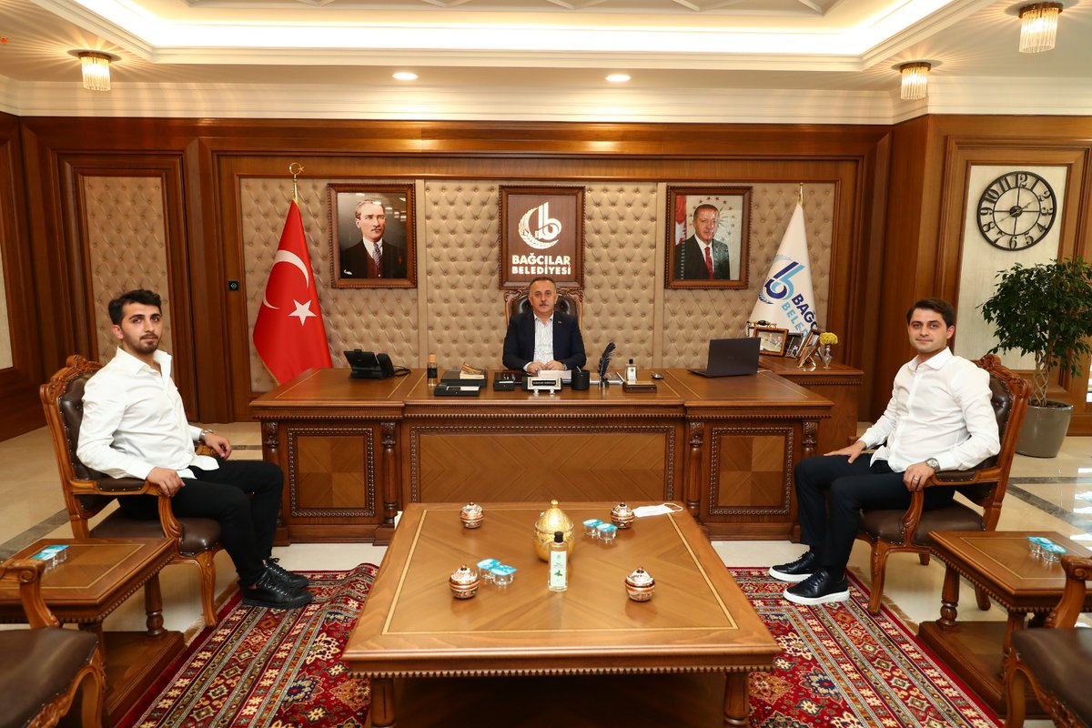 LokmanCagirici's tweet photo. Isparta Senirkent Kaymakamı, Giresunlu hemşehrim @latifylmz 'ı Belediyemizde ağırladık. Nazik ziyaretleri ve keyifli sohbetleri için kendilerine teşekkür ediyorum. https://t.co/8OATXWKWfo
