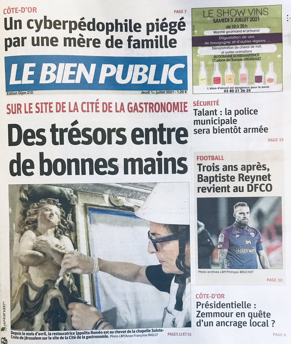kevinhamandia's tweet photo. Je reviens dans les colonnes du Bien Public sur l’opération #CauseCommune

Près de 550 repas préparés par des #restaurateurs de #Dijon ont été offerts à des #étudiants en difficulté au cours de 8 distributions

Immense merci à tout ceux qui ont rendu cela possible. (😉@EpiCampus) https://t.co/h4D1WBc4FH