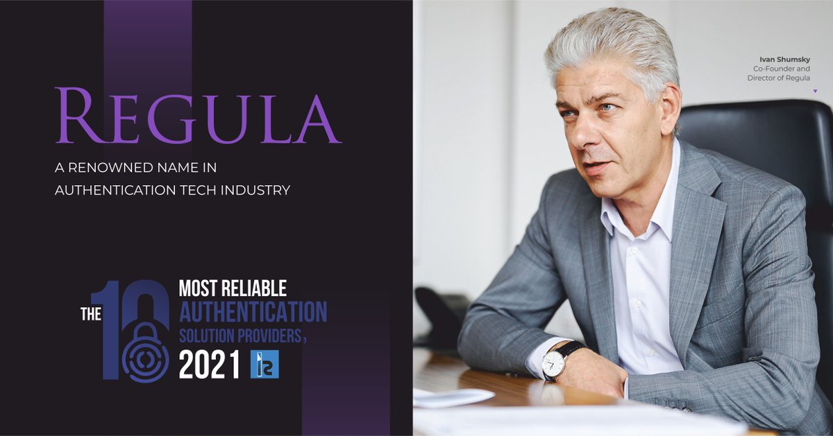 #IvanShumsky @RegulaForensics
Regula is a leading #manufacturer of forensic equipment for #authenticityverification of documents, banknotes and securities.
implementation and marketing.
#ReliableAuthenticationSolution
#AuthenticationTechIndustry
bit.ly/3AhUWxl