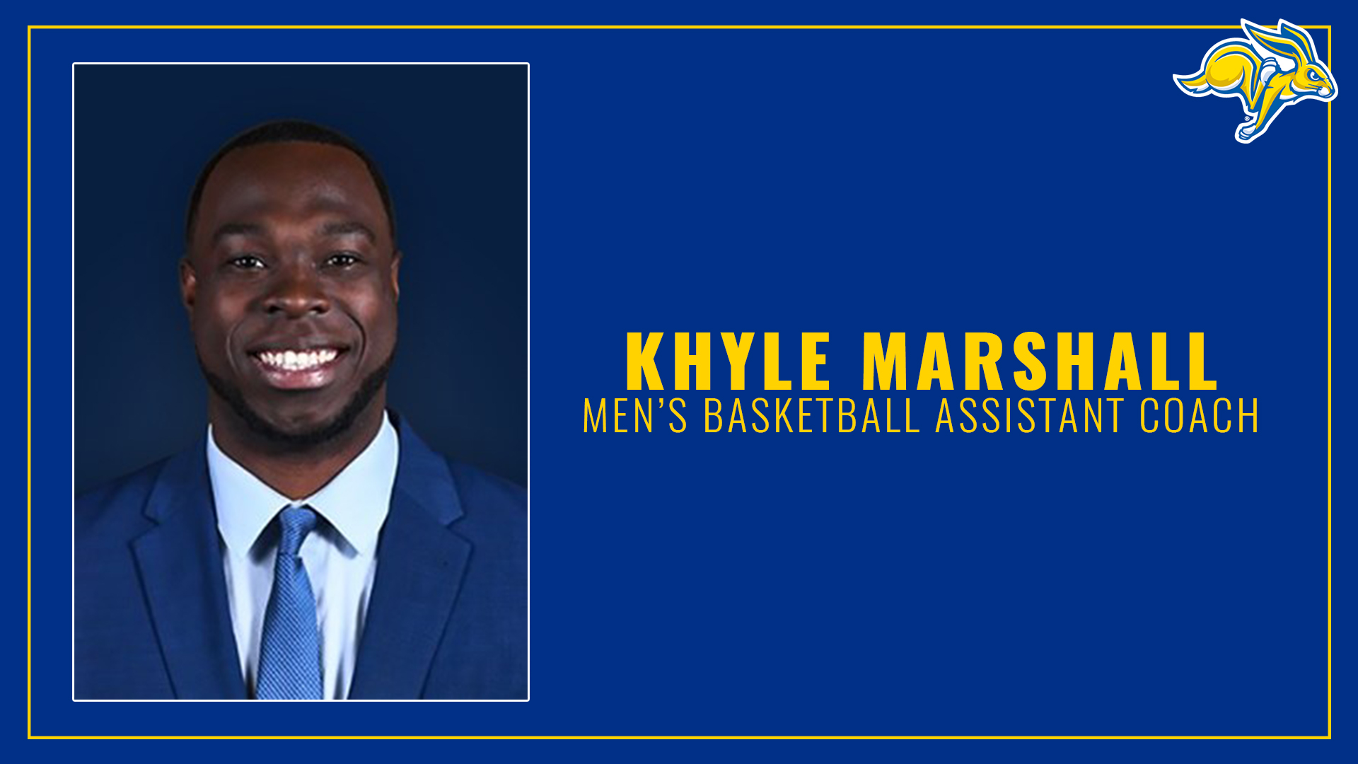 Jackrabbit Basketball on Twitter: "We're excited to welcome new assistant  coach @KhyleMarshall23 to Brookings! 📰 » https://t.co/btrwEGRY1G  https://t.co/q4n7qn3u3i" / Twitter