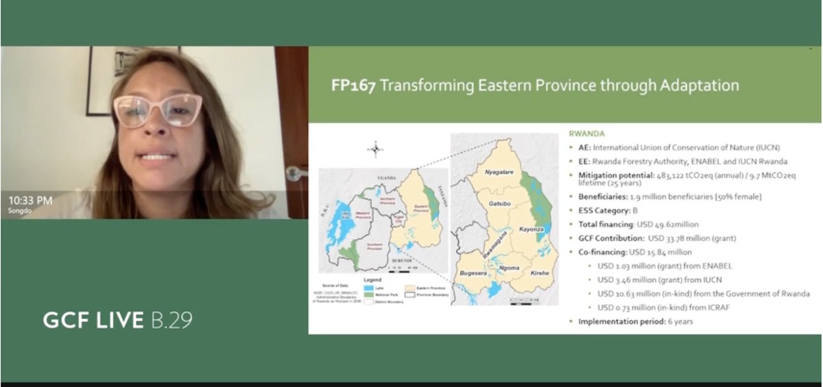 WEDO_worldwide's tweet photo. CSO ActiveObserver Eileen Mairena highlighted that while the new @theGCF project in Rwanda has a detailed gender assessment, a required Gender Action Plan, which should've been disclosed weeks ago, was only made available at this #GCFB29

📣 Stakeholders deserve more timely info! https://t.co/7MQR0JNa99