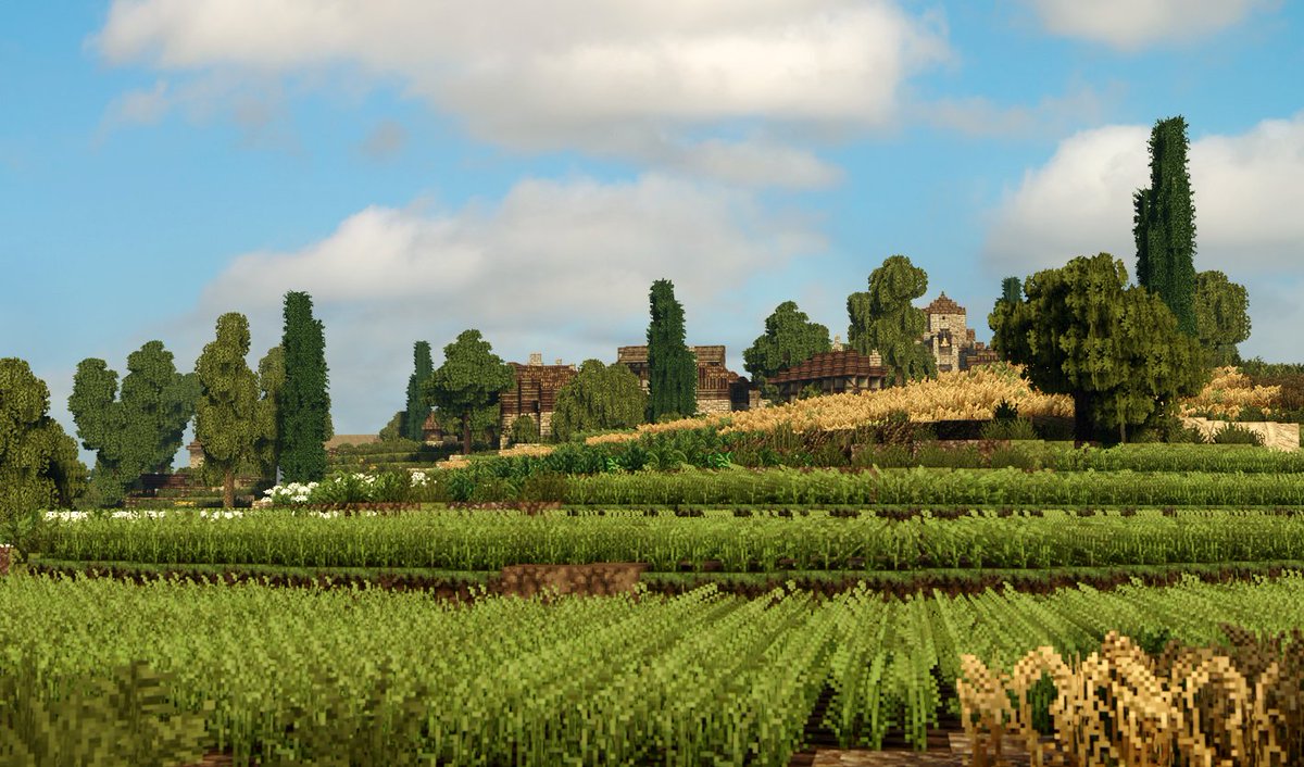 WesterosCraft's tweet image. *Newly completed project!*

Wyndhall, the seat of House Estren in the Westerlands—

Estren lands are home to the Pendric Hills, a notable gold mine in the Westerlands, and are located at the headwaters of the Tumblestone River.

#GameOfThrones #ASOIAF #Minecraft #MinecraftBuilds