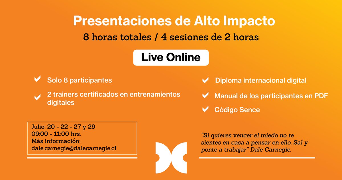 Dale Carnegie Chile tweet media
