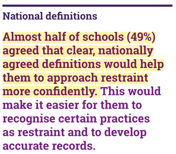 sleuthbrett's tweet photo. @EHRC Evidence from your survey suggests that over half of respondents don't agree that national standards would help. Schools know how to work with children, they need the tools to prove that what they are doing is making a difference. https://t.co/SgjNNwfOEa