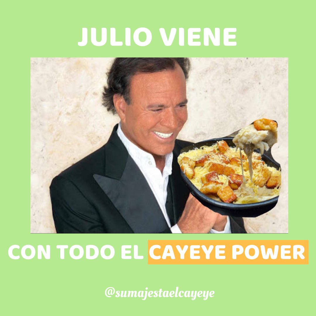 CayeyePower's tweet image. Julio hijoooooooo, danos licencia, danos salud 😂😂😂 #NadieSeSalvaDelCayeyePower #NiDelPerrateo