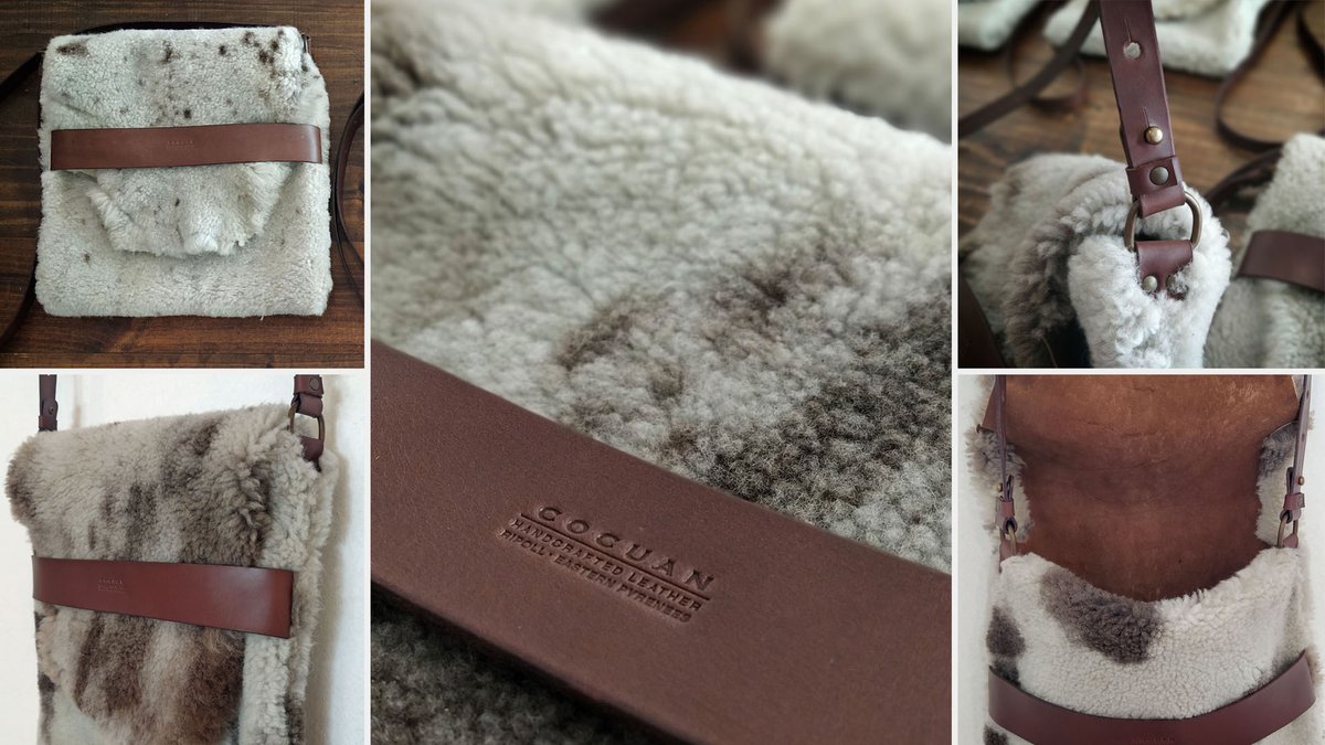 cocuan's tweet photo. "Bossa d'ovella ripollesa" feta amb el seu cuir // "Ripolles sheep bag" made of Ripollesa sheep leather
#ripollesasheep #sheepleather #ovellaripollesa #handmadeleather #handcraftedleather #handmadebag #leatherbag #leather #bag #cocuan #workshop #ripoll #girona #easternpyrenees https://t.co/lzOnKzQWiJ