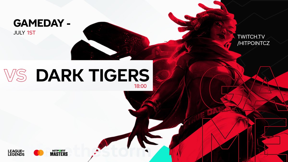 Another important match is ahead of our main team,🏆 we will measure our skills with <a href="/darktigersgg/">Dark Tigers</a> and try to get closer into the top 3 finish. 💪

📺 TWITCH.TV/HITPOINTCZ