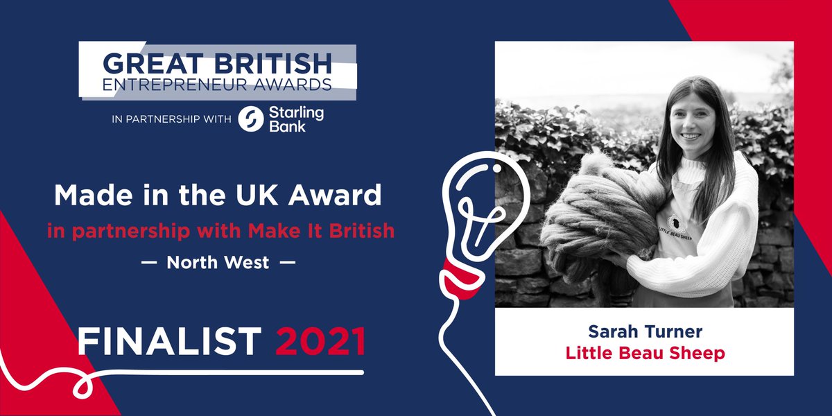 We are absolutely thrilled to announced that we have been shortlisted as a finalist in the 2021 @EntrepreneursGB awards in the 'Made in the UK’ category.

Massive congratulations to all the other finalists 🥂 #GBEA #MakeitBritish