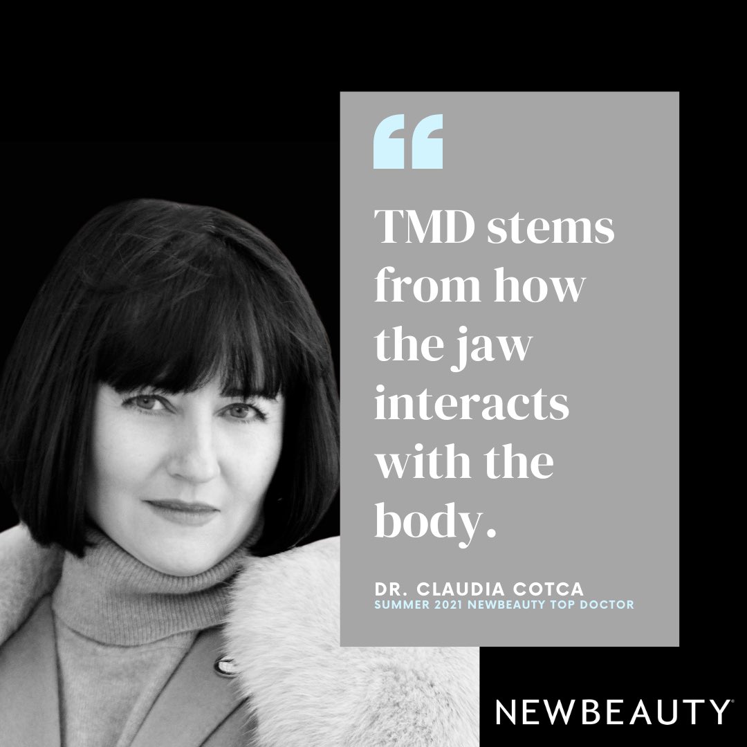 dclaserdentist's tweet photo. Dr. Claudia Camelia Cotca #tmd excerpt from editorial quote in NewBeauty Summer 2021.
@newbeauty #NewBeautyTopDoctor #dclaserdentist
Washington Institute For Dentistry &amp; Laser Surgery
“TMD stems from how the jaw interacts with the body. “ Claudia C Cotca, DDS, MPH https://t.co/CKHahwBJjE