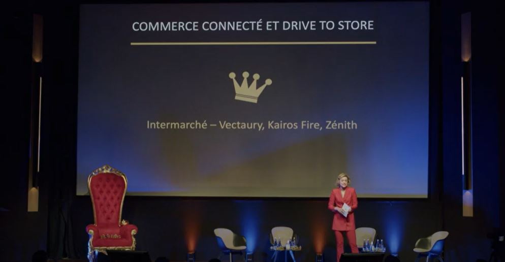 Hier soir, <a href="/intermarche/">Intermarché</a> <a href="/zenithfr/">Zenith France</a> <a href="/VECTAURY_fr/">VECTAURY</a> et <a href="/KairosFireTeam/">Kairos</a> recevaient officiellement le prix or catégorie Drive-to-Store à la Nuit des ROIS. 

Déjà 4 récompenses pour cette campagne ! Bravo à tous !👏👏👏👏

bit.ly/363gEXY

#LNDR #DrivetoStore #ROI #datadriven