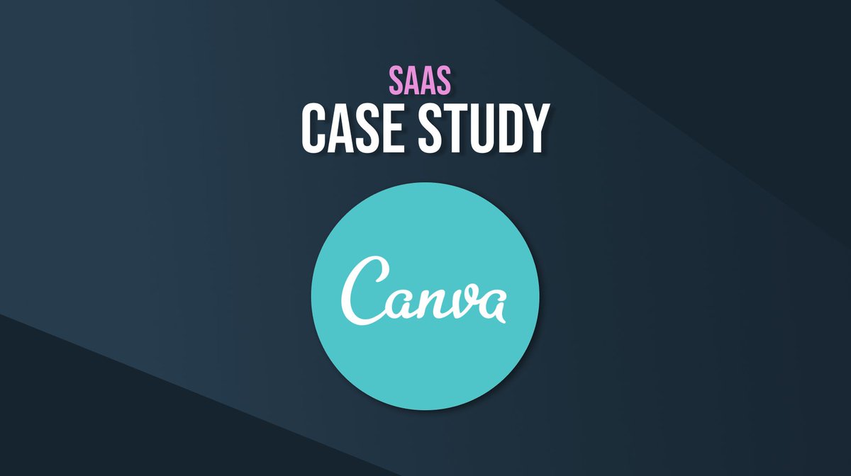 SaaS Case Study 🔦 

Let's take a look at Canva, how they acquired a 55M user-base and became one of the fastest growing SaaS Products in the world.

What can we learn from Canva's hypergrowth

🧵👇