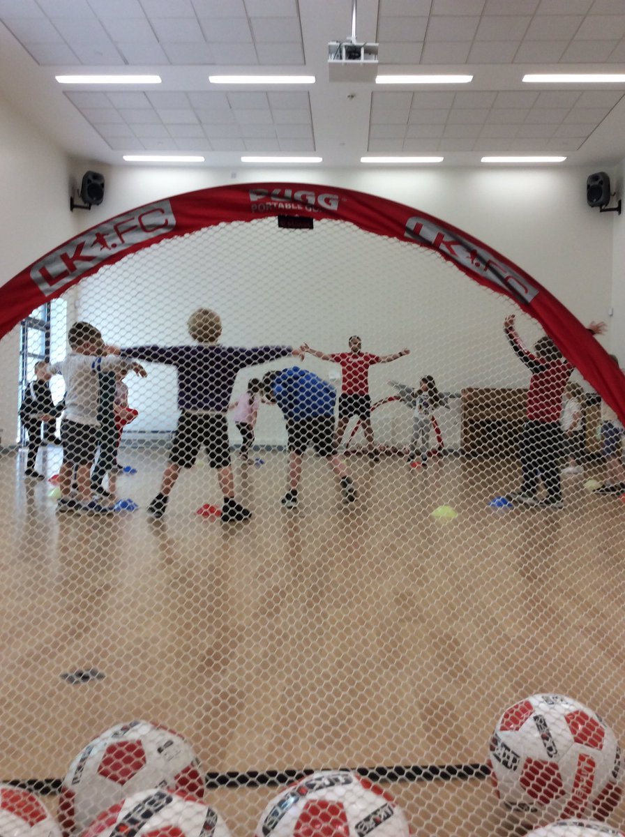 A great Little Kickers session with Coach Simon <a href="/LittleKickersNE/">Little Kickers NE</a> . We can control the ball well and scored lots of goals. 
Miss Jackson