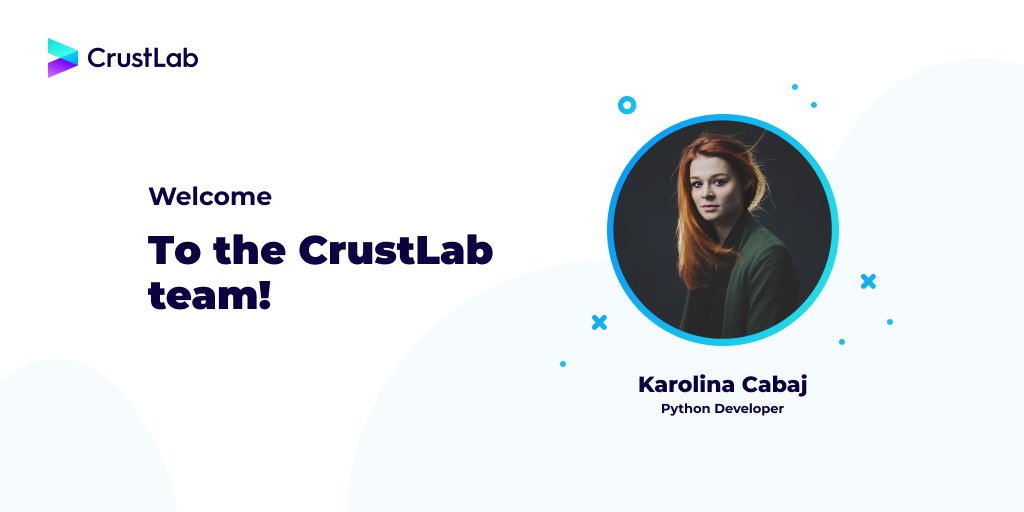 CrustLab's tweet photo. At the beginning of the new month, we welcome fresh blood on board. This time, our team is strengthened by a lead front-end developer and Python developer. It’s good to have you here! 

Join our team -> https://t.co/C0mbr7aodR

#Work #WorkFromHome #Jobs #Career #hiring https://t.co/hcfApUXOrE