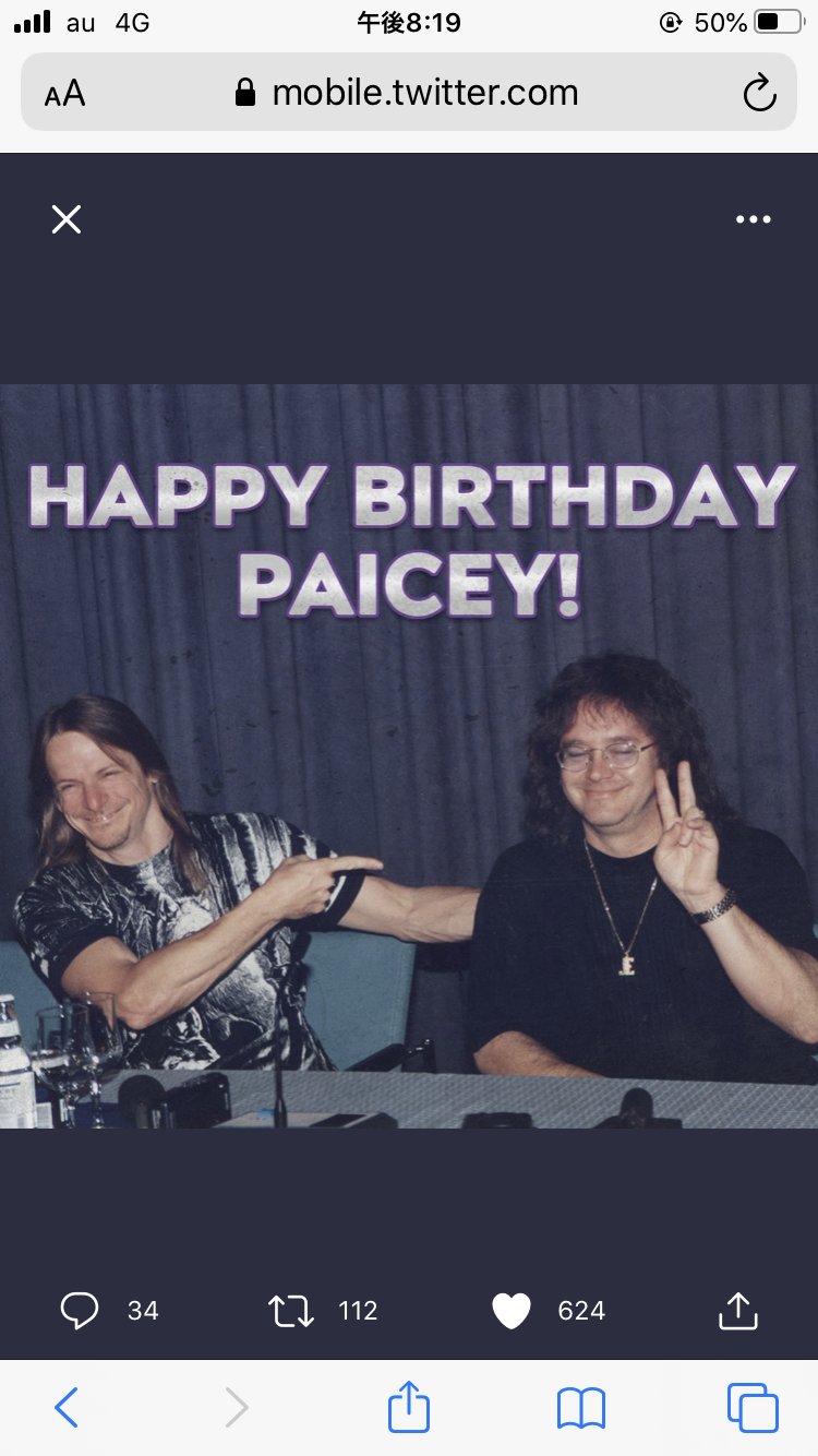            Ian Paice Happy Birthday  