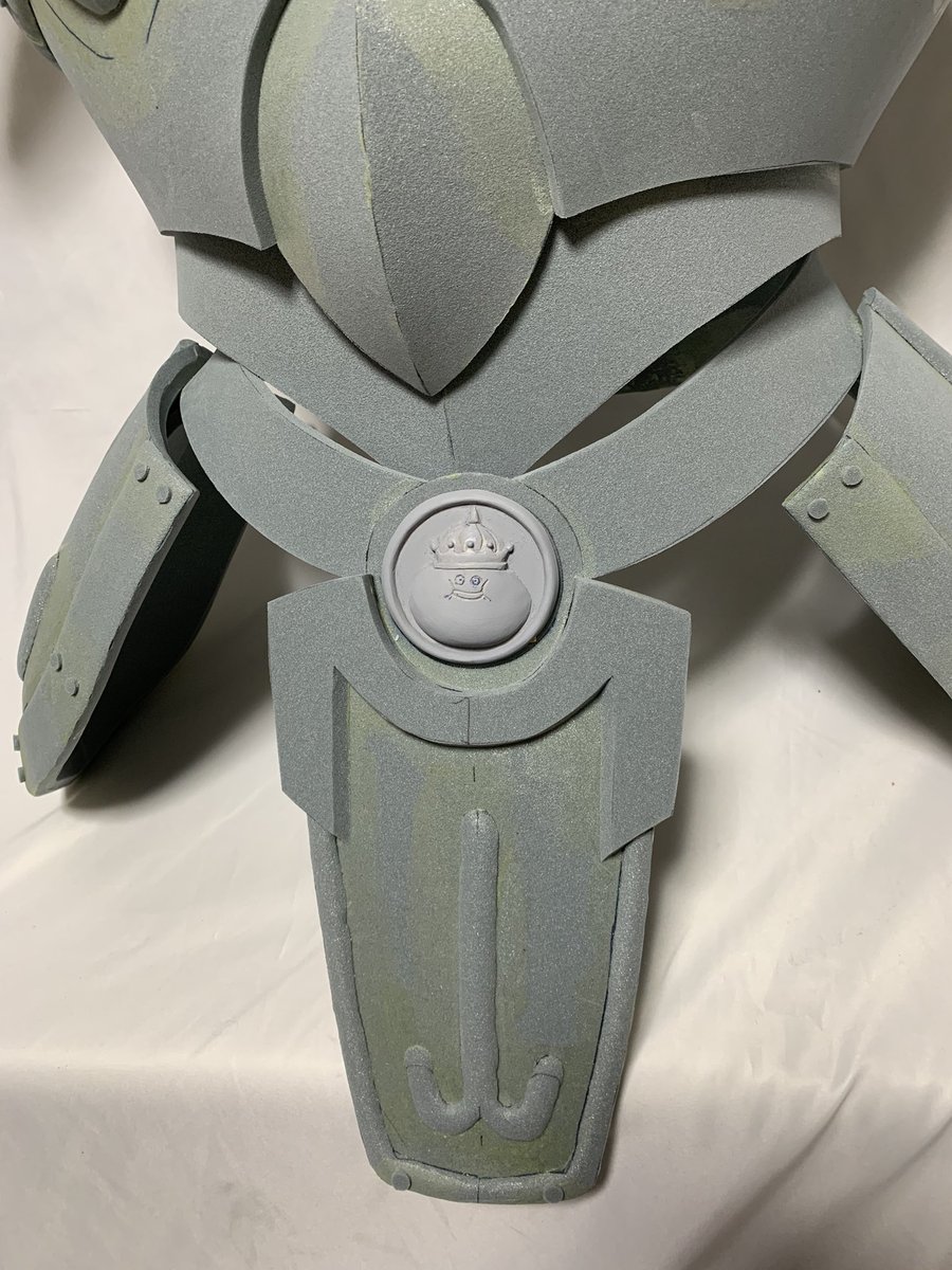 ModelingCosplay's tweet image. ドラクエよりメタルキングの鎧です！

 #制作過程の写真だけで興味を持ってくれる方へ届け

#コスプレ
#コスプレ造形
#ドラクエ