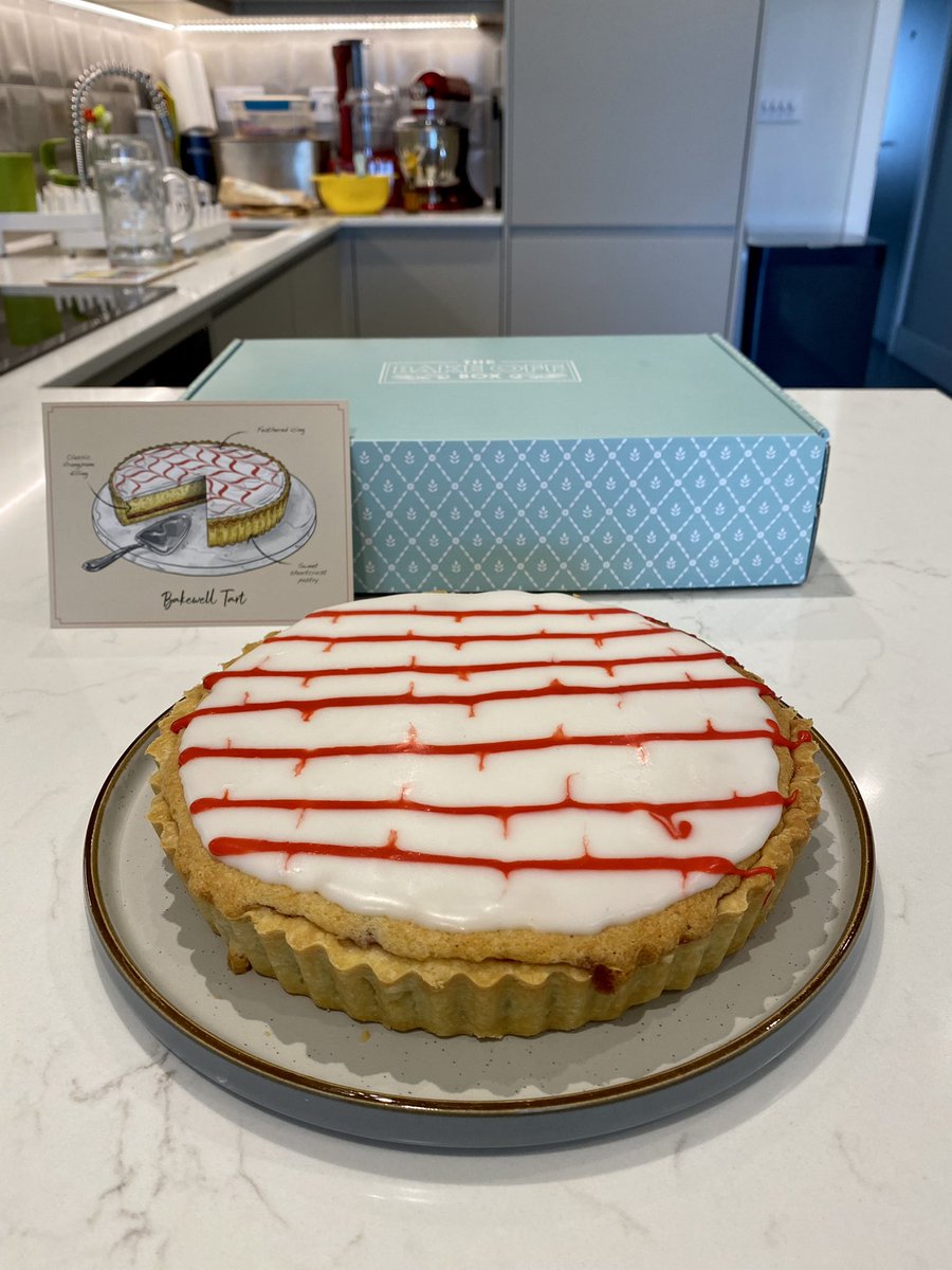 gazfinnerty's tweet photo. My first attempt at pastry! Decoration is definitely NOT my forte #bakewelltart #bakeoff #bakeoffbox https://t.co/MsNPF8zguc