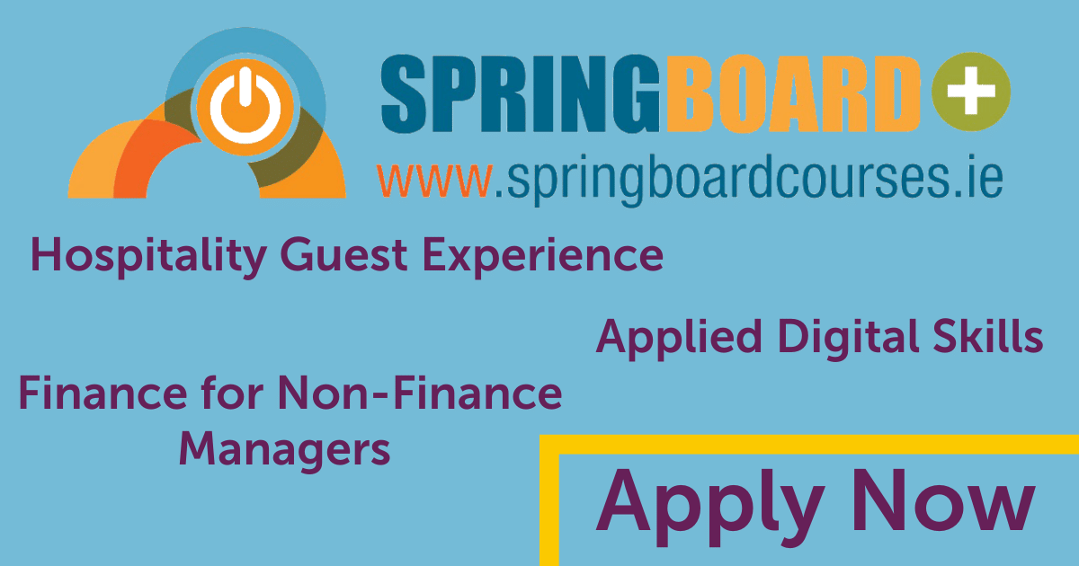 ShannonCollege's tweet photo. Fantastic Springboard opportunities at Shannon College. Please see the link below for further information. https://t.co/bKXUo76A4D https://t.co/0LMrgyTRDV