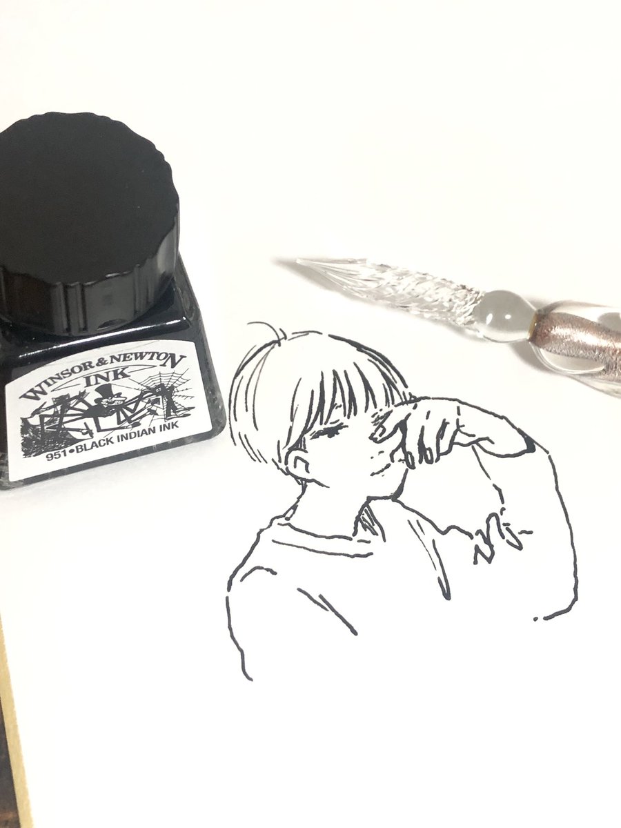 ガラスペン介 