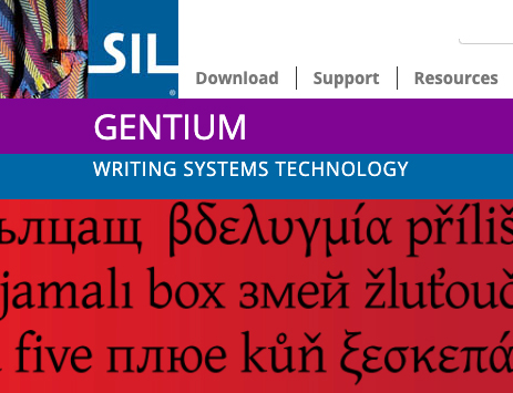 silfonts's tweet image. Gentium Plus 6 adds three new bolder weights (plus italics) to the full character set. Many other improvements too! New features, better Windows screen rendering, WOFF2, and more. Fully free and open project. software.sil.org/gentium/releas…