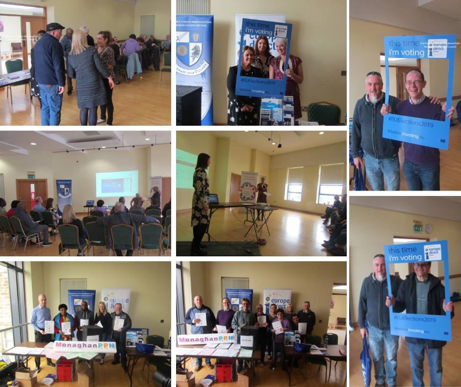 BoarnieB's tweet photo. Supporting the Right to Vote 
In advance of the General Election2020, @MonaghanCoCo delivered training on all aspects of voting to 600 adults with an intellectual disability, using our Easy to Read Guide to voting.  #YourCouncilDay #YourCouncil https://t.co/sOrtlhawzf