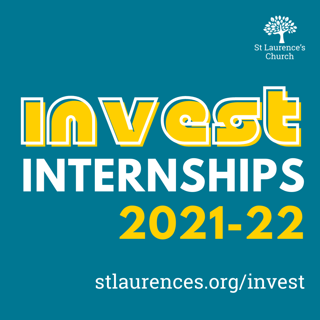 We're so excited to be launching INVEST internships at St Laurence's!  If you're 18-30 and are looking for a year of investment, opportunity &amp; transformation do check us out!  #invest #internships #stlaurences #coventry #church
buff.ly/2ToSX9S Closing date 26/07/2021