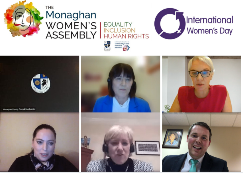 BoarnieB's tweet photo. Promoting #genderequality @MonaghanCoCo launched #Monaghan Women's Assembly in March to bring the voice of local women to local government 
#YourCouncilDay #YourCouncil https://t.co/WhunVT0lQr