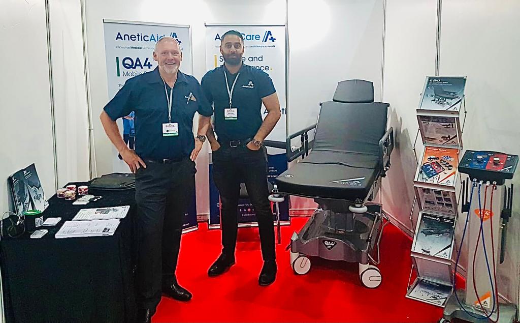 AneticAidLtd's tweet photo. DAY 2, WE WOULD LOVE TO SEE YOU! 😀

We are in the 2nd (and final) day of this exciting @EBME_expo event today, so why not come and see us on Stand B30!

Will and Rameez are ready and waiting to chat to you 😀

#medicaldevices #aneticaid #ebmeexpo #exhibition https://t.co/0Ks8FOOJ9W