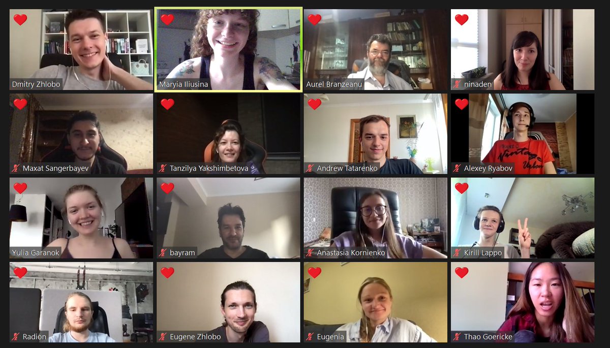 datarockets's tweet photo. Happy Canada day! 🇨🇦
P.S. this is not photoshop, we enjoy sharing love with everyone even if it's Zoom reactions 😉 https://t.co/rsylQ3fJ3D